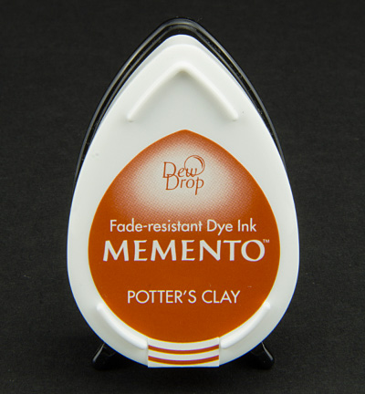 MD-000-801 - Tsukineko - InkPad-Potters Clay - Memento Dew Drops