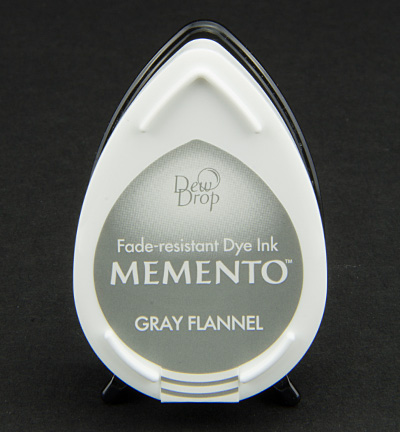 MD-000-902 - Tsukineko - InkPad-Gray Flannel - Memento Dew Drops
