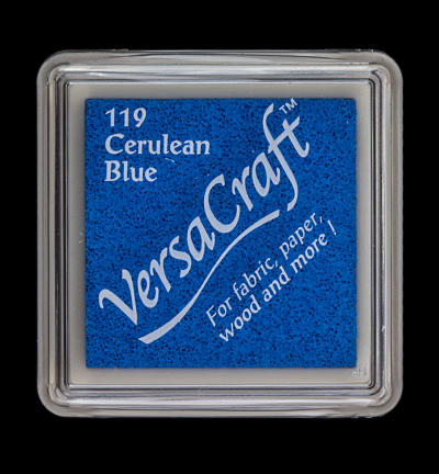VK-SML-119 - Tsukineko - Inkpad, Cerulean Blue - VersaCraft petits encreurs