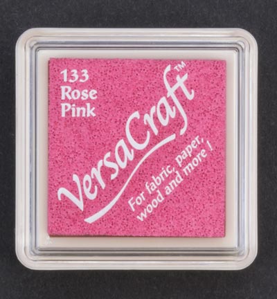 VK-SML-133 - Tsukineko - Inkpad, Rose Pink - VersaCraft encreur, petit