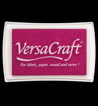 VK-000-115 - Tsukineko - Inkpad, Cherry Pink - VersaCraft grands encreurs