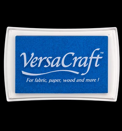 VK-000-119 - Tsukineko - Inkpad, Cerulean Blue - VersaCraft grands encreurs