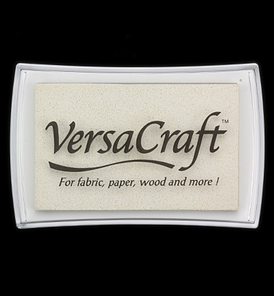 VK-000-180 - Tsukineko - Inkpad, White - VersaCraft encreur, grand