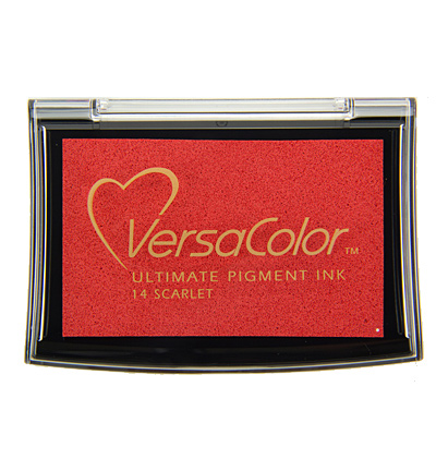 VC-000-014 - Tsukineko - VersaColor Inkpad-Scarlet - 