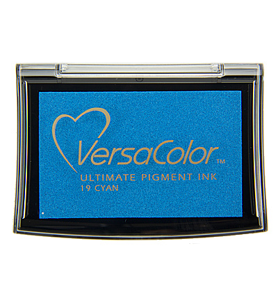 VC-000-019 - Tsukineko - VersaColor Inkpad-Cyan - 