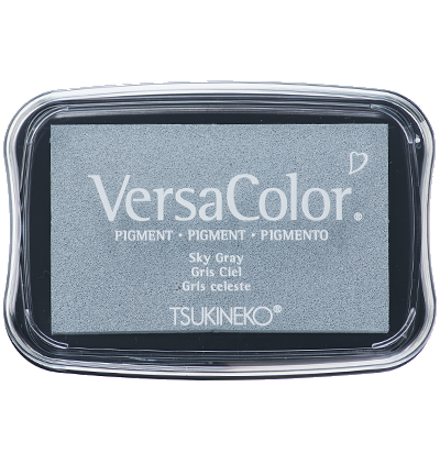 VC-000-081 - Tsukineko - VersaColor Inkpad-Sky Gray - VersaColor encreur, grand