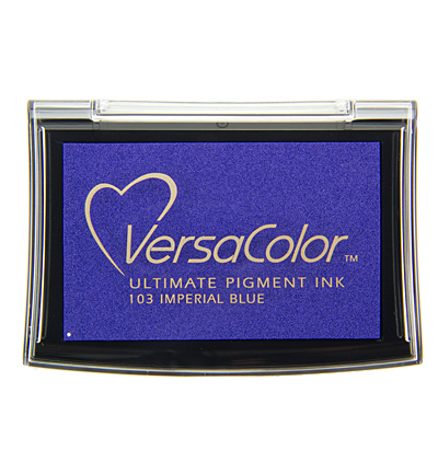 VC-000-103 - Tsukineko - VersaColor Inkpad-Imperial Blue - 