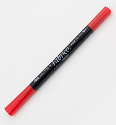 FAM-114 - Tsukineko - Fabrico Marker-Poppy Red - 