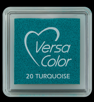 VS-000-020 - Tsukineko - VersaColor Small Inkpad-Turquoise - VersaColor encreur, petit