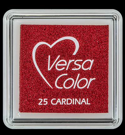 VS-000-025 - Tsukineko - VersaColor Small Inkpad-Cardinal - VersaColor encreur, petit