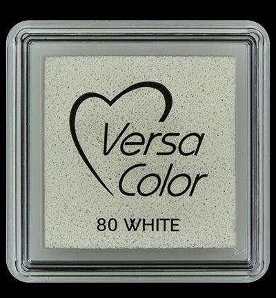 VS-000-080 - Tsukineko - VersaColor Small Inkpad-White - VersaColor encreur, petit