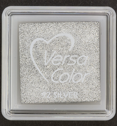 VS-000-092 - Tsukineko - VersaColor Small Inkpad-Silver - VersaColor encreur, petit