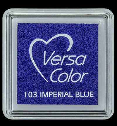 VS-000-103 - Tsukineko - VersaColor Small Inkpad-Imperial Blue - VersaColor encreur, petit