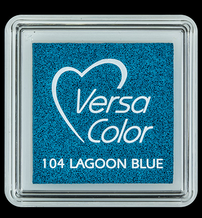 VS-000-104 - Tsukineko - VersaColor Small Inkpad-Lagoon Blue - VersaColor encreur, petit