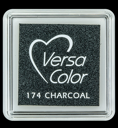 VS-000-174 - Tsukineko - VersaColor Small Inkpad-Charcoal - VersaColor encreur, petit VS-000-174 - Tsukineko - VersaColor Small Inkpad-Charcoal - VersaColor encreur, petit