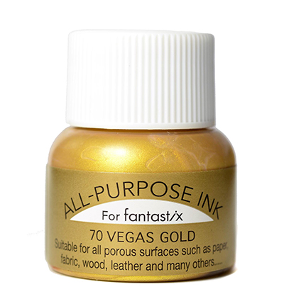 API-070 - Tsukineko - Metallic Vegas Gold - All-Purpose ink API-070 - Tsukineko - Metallic Vegas Gold - All-Purpose ink