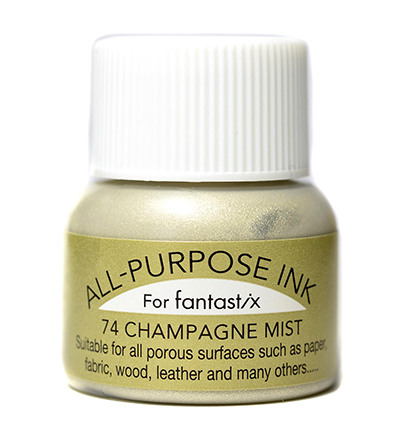 API-074 - Tsukineko - Metallic Champagne Mist - All-Purpose ink API-074 - Tsukineko - Metallic Champagne Mist - All-Purpose ink