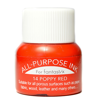API-014 - Tsukineko - Poppy Red - All-Purpose ink