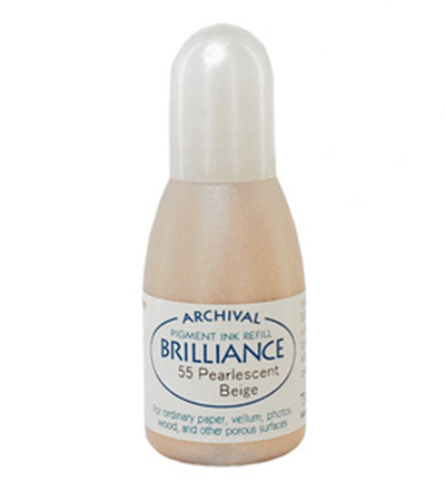 RB-000-055 - Tsukineko - Pearlescent Beige - Recharges Brilliance