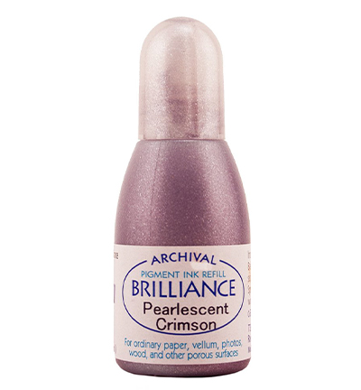 RB-000-062 - Tsukineko - Pearlescent Crimson - Recharges Brilliance