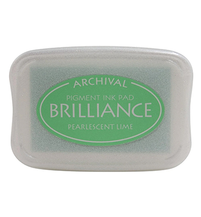 BR-000-042 - Tsukineko - Pearlescent Lime - Encreurs Brilliance