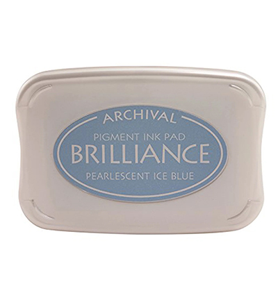 BR-000-074 - Tsukineko - Pearl Ice Blue - Encreurs Brilliance
