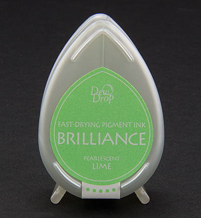 BD-000-042 - Tsukineko - Pearlescent Lime - Brilliance Dew Drop