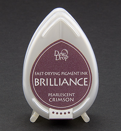 BD-000-062 - Tsukineko - Pearlescent Crimson - Brilliance Dew Drop