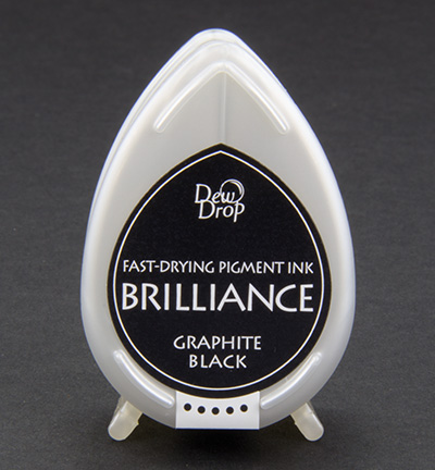BD-000-082 - Tsukineko - Graphite Black - Brilliance Dew Drop