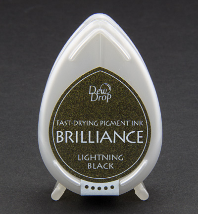 BD-000-095 - Tsukineko - Lightning Black - Brilliance Dew Drop