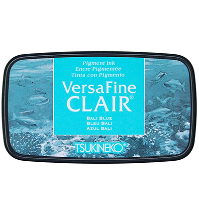 VF-CLA-605 - Tsukineko - Bali Blue - Encreurs VersaFine Clair