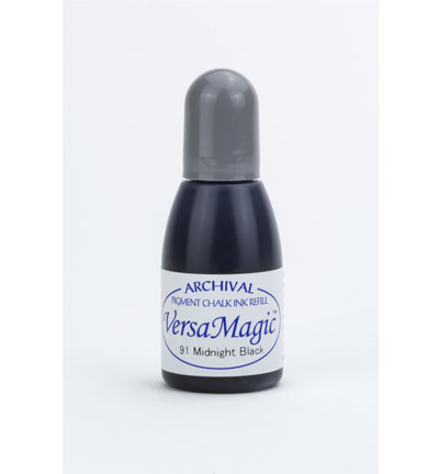 RG-000-091 - Tsukineko - Midnight Black - Recharges VersaMagic