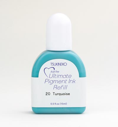 VCR-000-020 - Tsukineko - VersaColor Inker-Turquoise - 