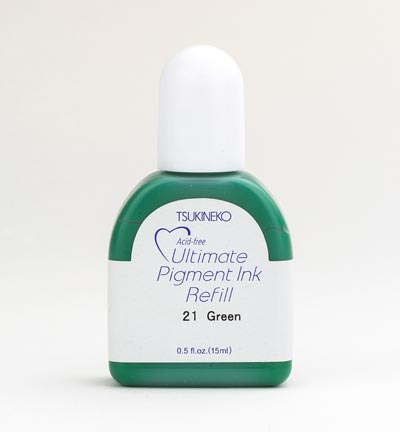 VCR-000-021 - Tsukineko - VersaColor Inker-Green - 