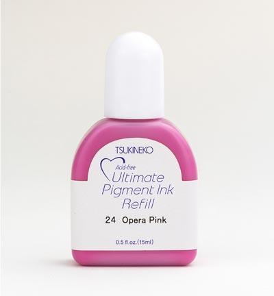 VCR-000-024 - Tsukineko - VersaColor Inker-Opera Pink - 