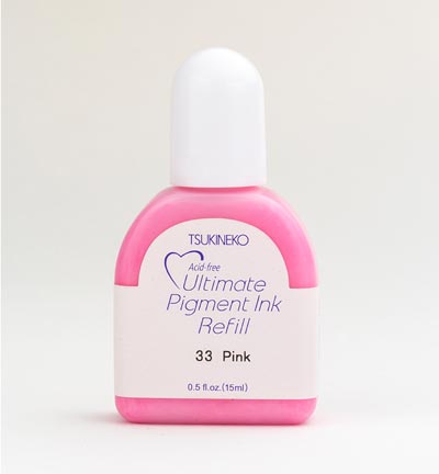 VCR-000-033 - Tsukineko - VersaColor Inker-Pink - 