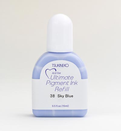 VCR-000-038 - Tsukineko - VersaColor Inker-Sky Blue - 