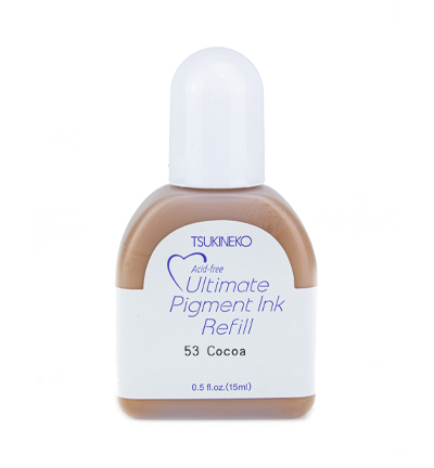 VCR-000-053 - Tsukineko - VersaColor Inker-Cocoa - VersaColor recharge