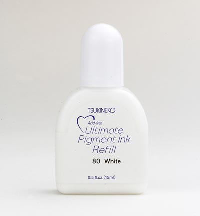VCR-000-080 - Tsukineko - VersaColor Inker-White - 
