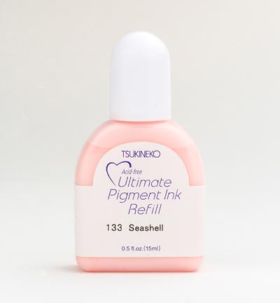 VCR-000-133 - Tsukineko - VersaColor Inker-Seashell - VersaColor recharge