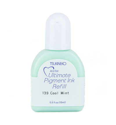 VCR-000-139 - Tsukineko - VersaColor Inker-CoolMint - VersaColor recharge