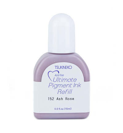 VCR-000-152 - Tsukineko - VersaColor Inker-Ash Rose - VersaColor recharge