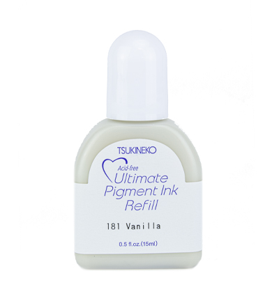 VCR-000-181 - Tsukineko - VersaColor Inker-Vanilla - VersaColor recharge