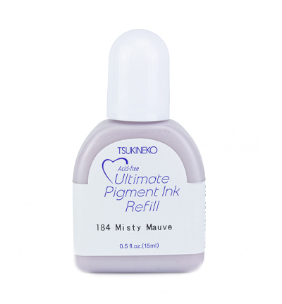 VCR-000-184 - Tsukineko - VersaColor Inker-Misty Mauve - VersaColor recharge