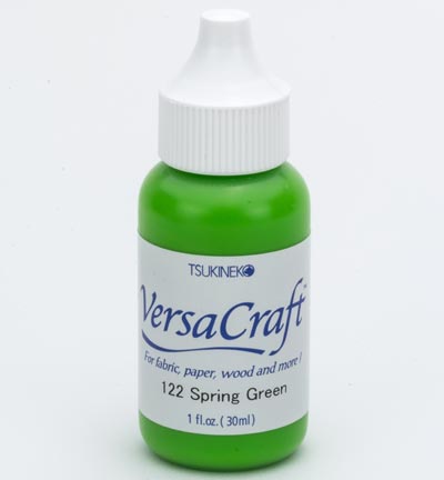 RK-000-122 - Tsukineko - Inker, Spring Green - VersaCraft recharge	