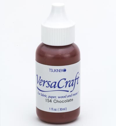 RK-000-154 - Tsukineko - Inker, Chocolate - Recharges VersaCraft