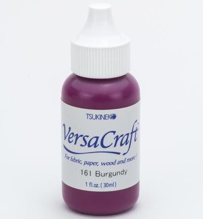 RK-000-161 - Tsukineko - Inker, Burgundy - Recharges VersaCraft