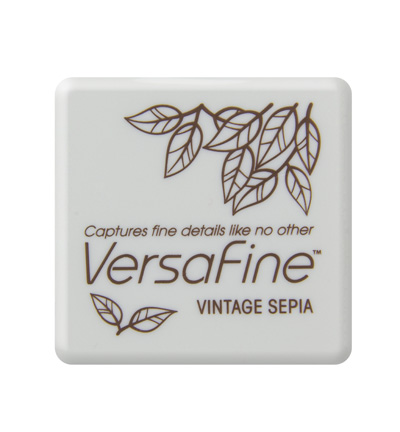 VF-SML-054 - Tsukineko - Encreur-Vintage Sepia - VersaFine encreur, petit