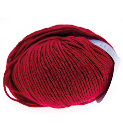 100905-077 - Stafil - Laine Merino plus, Rouge moyen - Merino Wool Plus