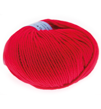 100905-082 - Stafil - Laine Merino plus, Rouge - Merino Wool Plus